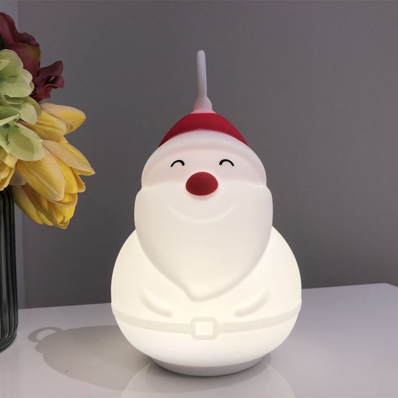 Bedroom table lamp charging clapper lamp