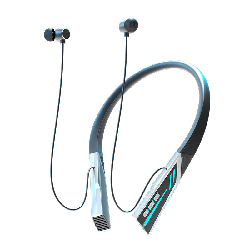 Fashionable Non-sensing Time-delay Neck-worn Bluetooth Earphones