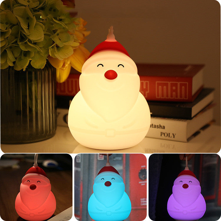 Bedroom table lamp charging clapper lamp