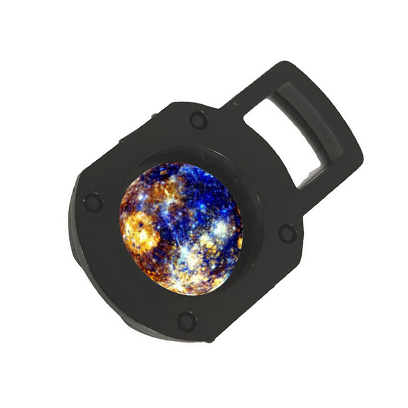 Moon Earth Background Happy Birthday Projector